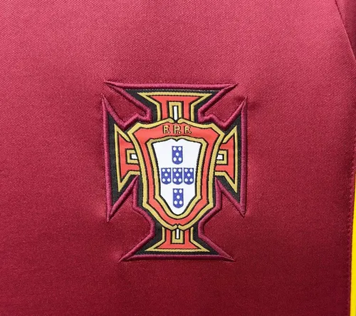 1998 Retro Portugal Heim Fußballtrikot AAA fan-gradät — view 7