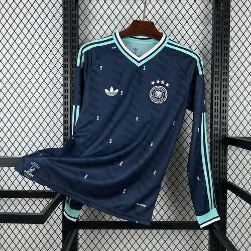 2026 Germany Auswärts Langarm Fußballtrikot