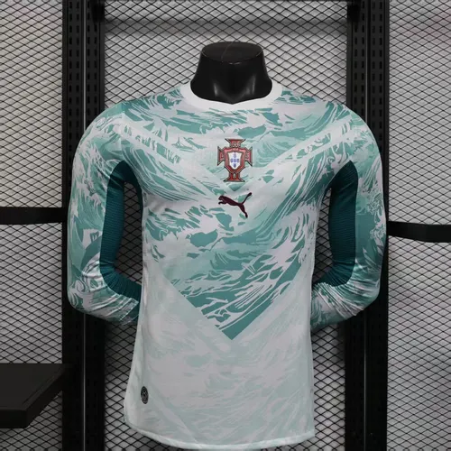 2026 Player Version Long Sleeve Portugal Away Football Shirt AAA fan-grade