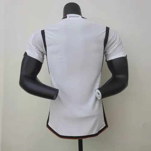 2022 FIFA World Cup Player Version Germany Home Soccer Jersey — view 2