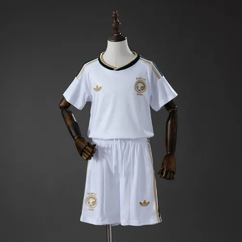 2026 Saudi Arabia National Team Away Kids Kit Jersey AAA fan-grade Kids Size
