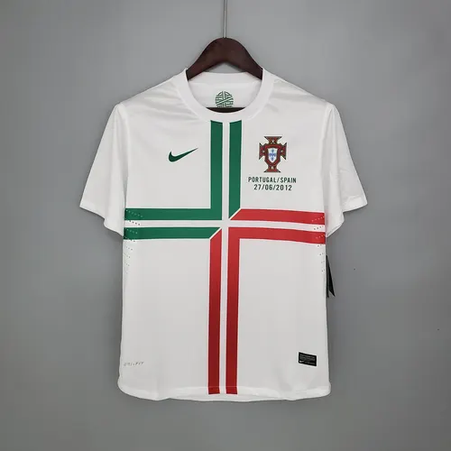 2012 Retro Portugal Auswärts Fußballtrikot — view 1