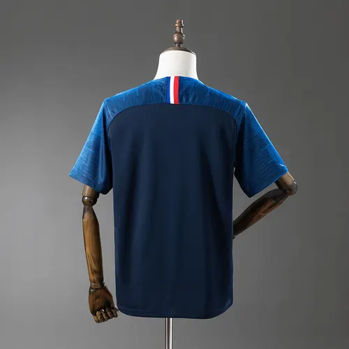 Maillot de foot domicile France 2018 Rétro AAA qualité fan — view 2