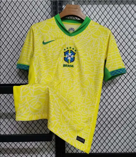 2024-2025 Brazil Home Football Shirt 1:1 Thai Quality — view 3