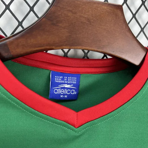 2002 Retro Mexiko National Heimtrikot AAA Fan-Qualität — view 4
