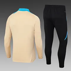 2024-2025 Argentina Half-Pull Training Suit Khaki Jersey Set — view 2
