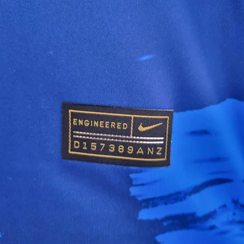 2022 Brazil Classic Blue Soccer Jersey — view 10