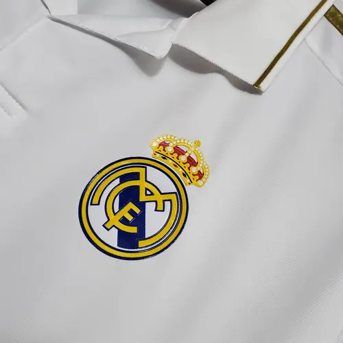 2011/2012 Retro Long Sleeve Real Madrid Home AAA fan-grade — view 5
