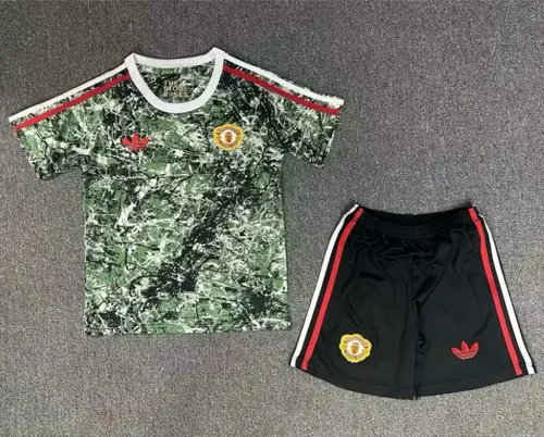2024/2025 Manchester United Joint Edition Football Shirt AAA fan-grade Kids Size