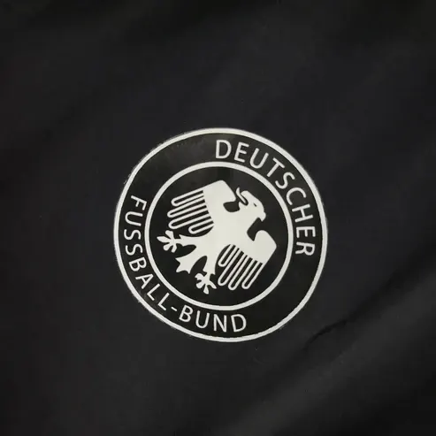 2024 Germany Windbreaker Black Soccer Jersey — view 4