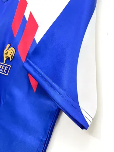 1990 Retro France Home Football Shirt AAA fan-grade — view 6