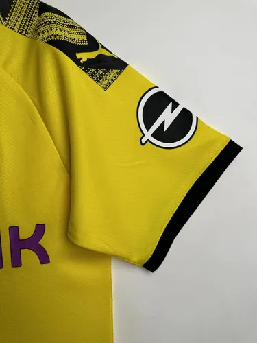 2019-2020 Retro Dortmund Heim Fußballtrikot Thai-Qualität — view 5