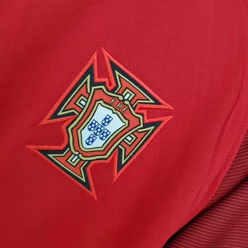 Maillot de football domicile Portugal 2016 Rétro Qualité Thaï 1:1 — view 7