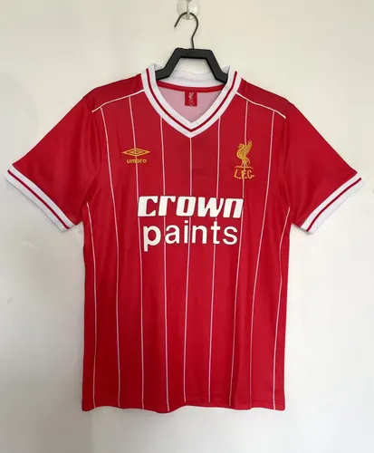 1981-1984 レトロ リバプール ホーム フットボールシャツ タイ品質
