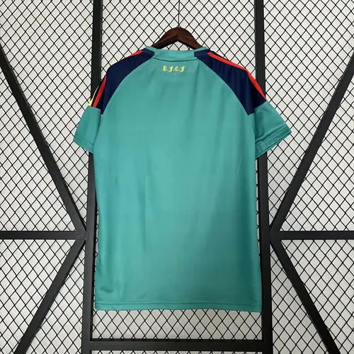 Maillot de football rétro 2010 Espagne Gardien Vert — view 2