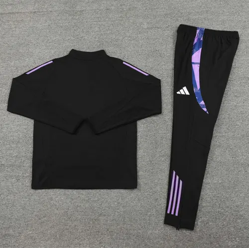 2026 Germany Half-Pull Training Suit Black Jersey Set — view 2