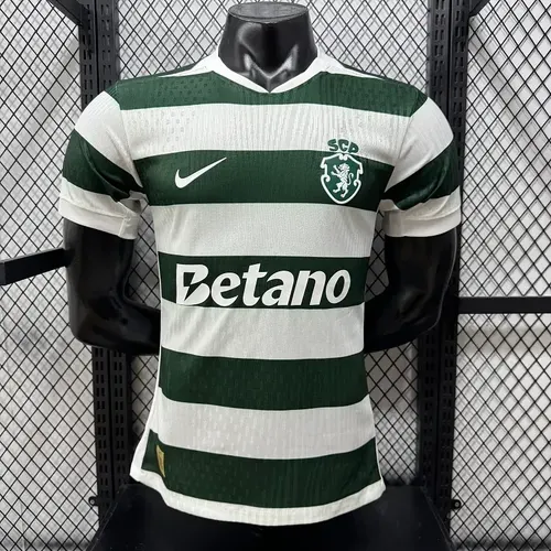 2026/2027 Spielerversion Sporting Lisbon Heim-Fußballtrikot 1:1 Thai-Qualität