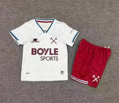 2026/2027 West Ham United Auswärtstrikot Fußball 1:1 Thai-Qualität Kindergröße