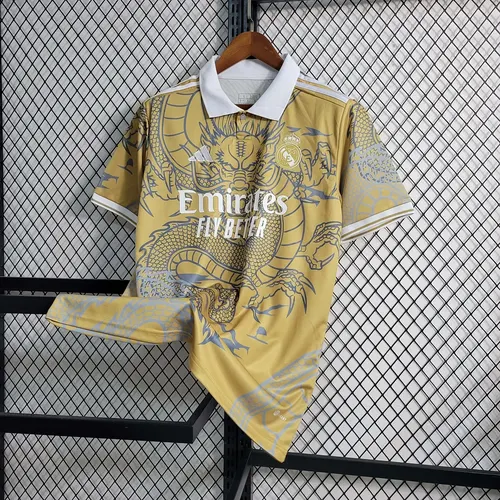 2023/2024 Real Madrid 中国ゴールドドラゴン フットボールシャツ — view 3