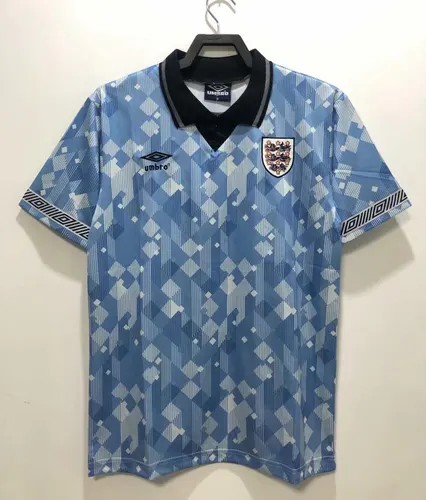 1990 Retro England Third Away Soccer Jersey AAA fan-grade — view 1