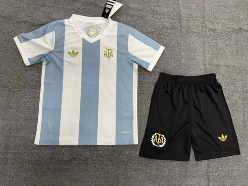 2024 Argentina National Team 50th Anniversary Edition Football Shirt AAA fan-grade Kids Size