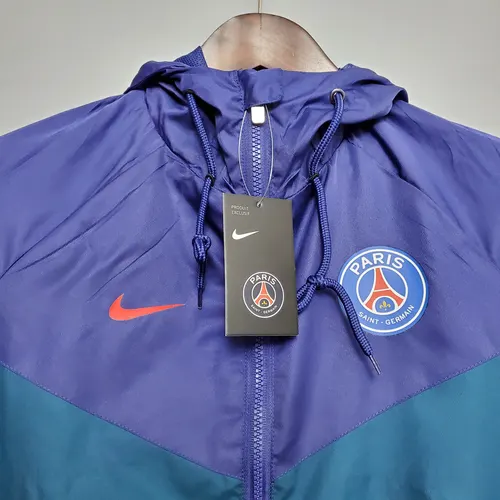 2021 PSG Paris Saint-Germain Corta-Vento Quatro Cores — view 3
