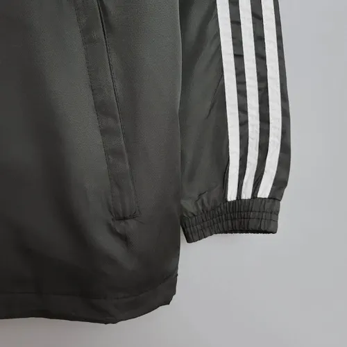 2021 Windbreaker Fußballtrikot Deutschland Schwarz — view 8