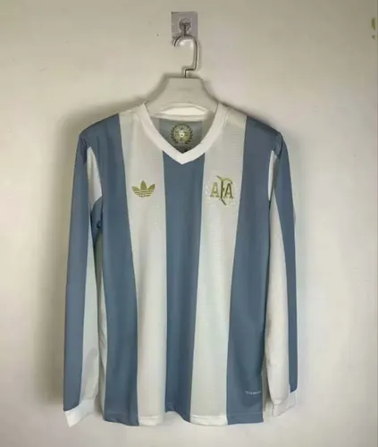 2024 Long Sleeve Argentina 50th Anniversary Edition Football Shirt AAA fan-grade