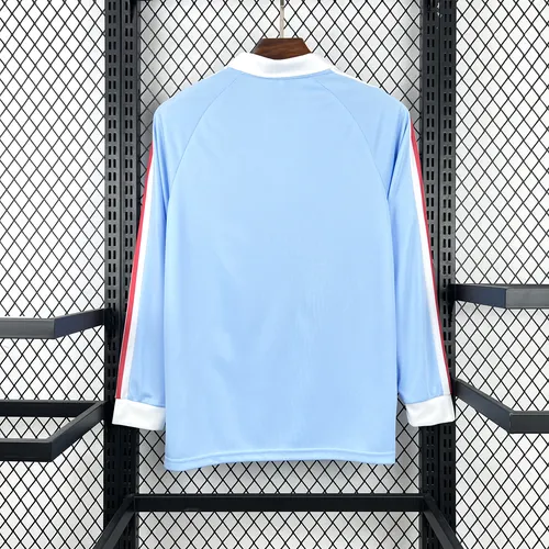 2026 France 120th Anniversary Blue Long Sleeve Retro Jersey — view 2