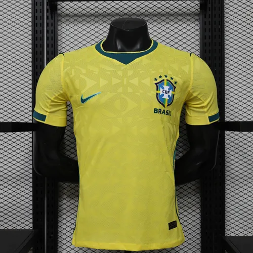 2026 Player version Brazil national team Home Football Jersey AAA fan-grade