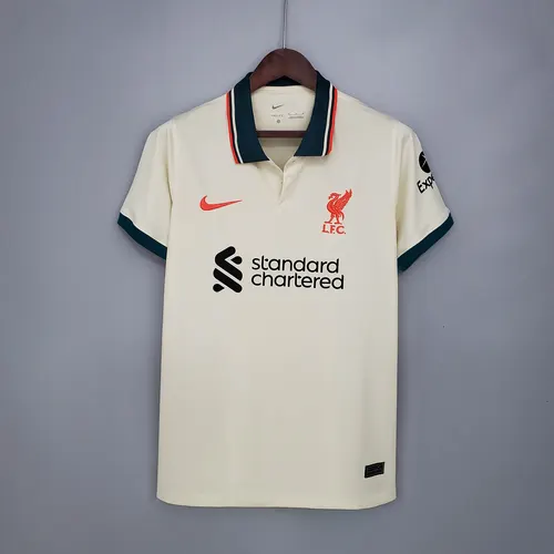 2021/2022 Liverpool Camiseta de Visitante Calidad Tailandesa — view 1