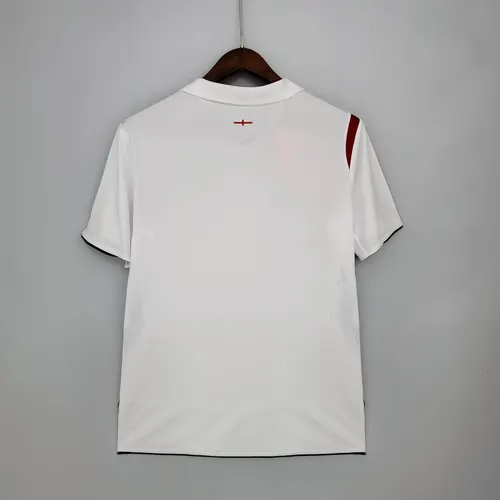 Camisa de Futebol Retro 2006 Inglaterra Casa 1:1 Qualidade Tailandesa — view 2