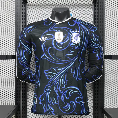 2026 Long Sleeve Player Version Argentina Away Jersey AAA fan-grade