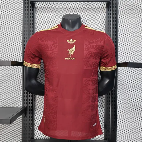 2025/2026 Player Version Mexico National Special Edition Red Football Jersey AAA fan-grade