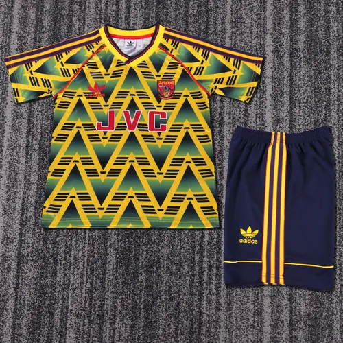 1991-1993 Retro Arsenal Away Football Shirt AAA fan-grade Kids Size