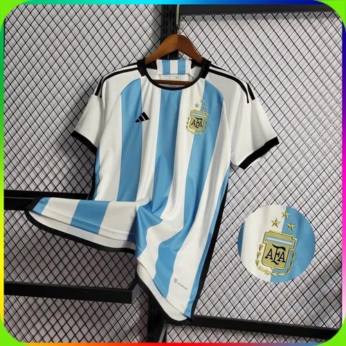 2022 FIFA WM Argentinien Nationalmannschaft Trikot Heim — view 3