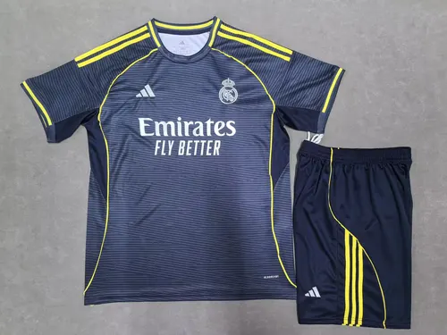 2025/2026 Real Madrid Away Football Jersey AAA fan-grade Kids Size