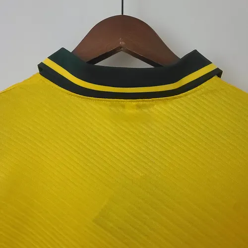 1994 Retro Brazil Home Soccer Jersey — view 6