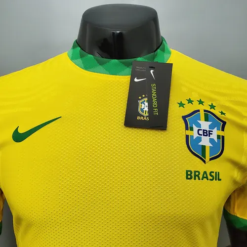 2020 Brazil Soccer Jersey Player Version Home — view 3