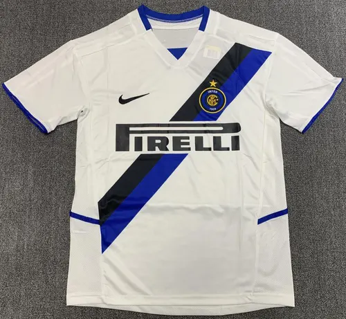 2002/2003 Retro Camiseta Visitante Inter Milan Calidad Tailandesa