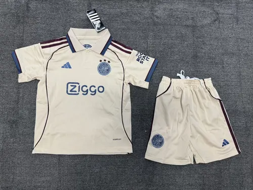 2025/2026 Ajax Third Away Football Shirt AAA fan-grade Kids Size