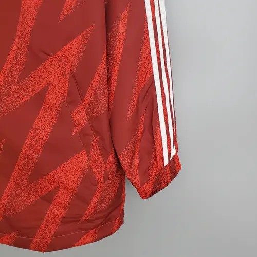 2021/2022 Manchester United Maillot Coupe-Vent Rouge — view 9