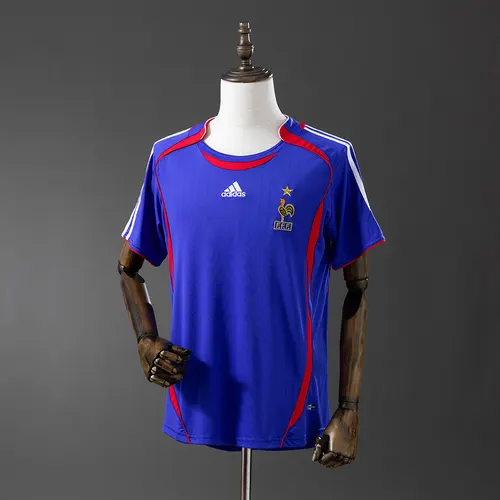 Maillot de football rétro 2006 France Domicile AAA qualité fan — view 1