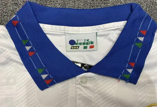 Maillot de football extérieur Italie FIFA rétro 1994 Qualité Thaï — view 3