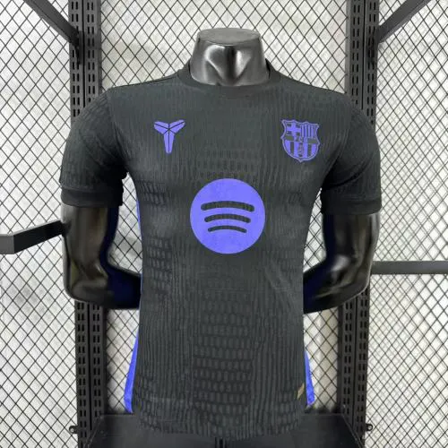 2025/2026 Player Version Barcelona Joint Version Black Football Jersey AAA fan-grade