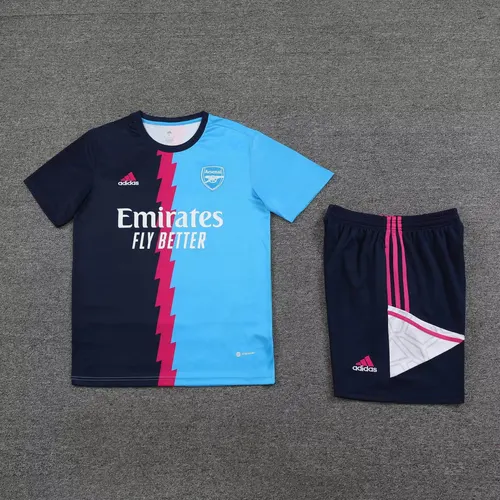 Ensemble d'entraînement bleu Arsenal 2022/2023 — view 1