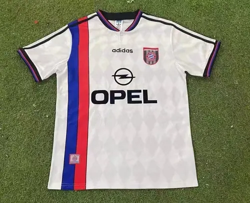 1995/1996 Retro Bayern Munich Away Football Jersey AAA fan-grade