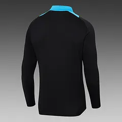 2024-2025 Conjunto de Treino Argentina Meio-Puxão Preto Jersey — view 4