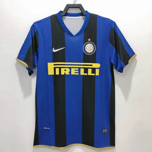 2008/2009 Retro Inter Milan Home Euro Football Jersey AAA fan-grade