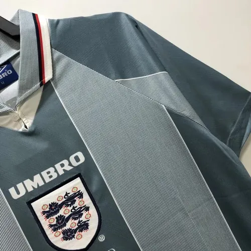 قميص إنجلترا الخارجي الرجعي 1996 -جودة تايلاندية — view 4